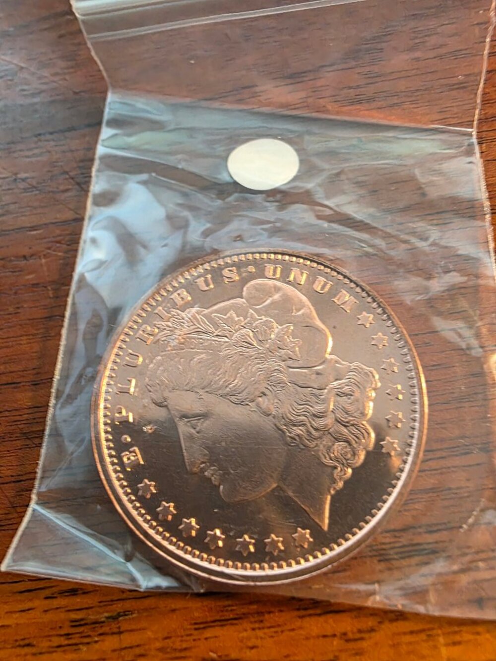 MORGAN DOLLAR .999 COPPER ROUND COLLECTOR COIN